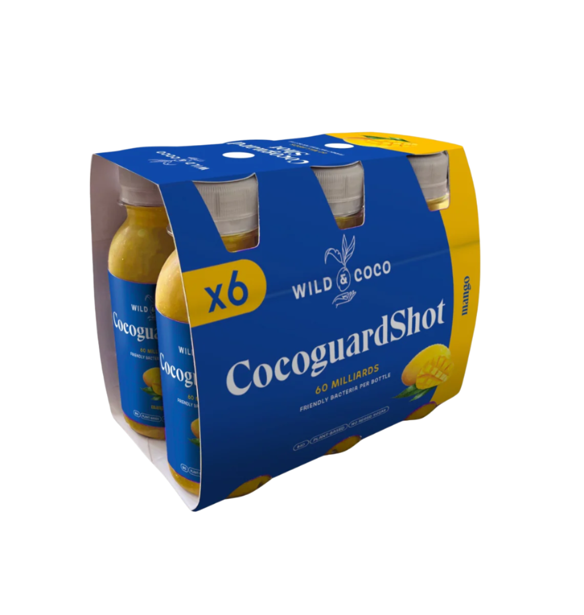 Organic Cocoguard Shot – Probiotic Fermented Coconut Drink | 12x4 fl oz / 12x120 ml