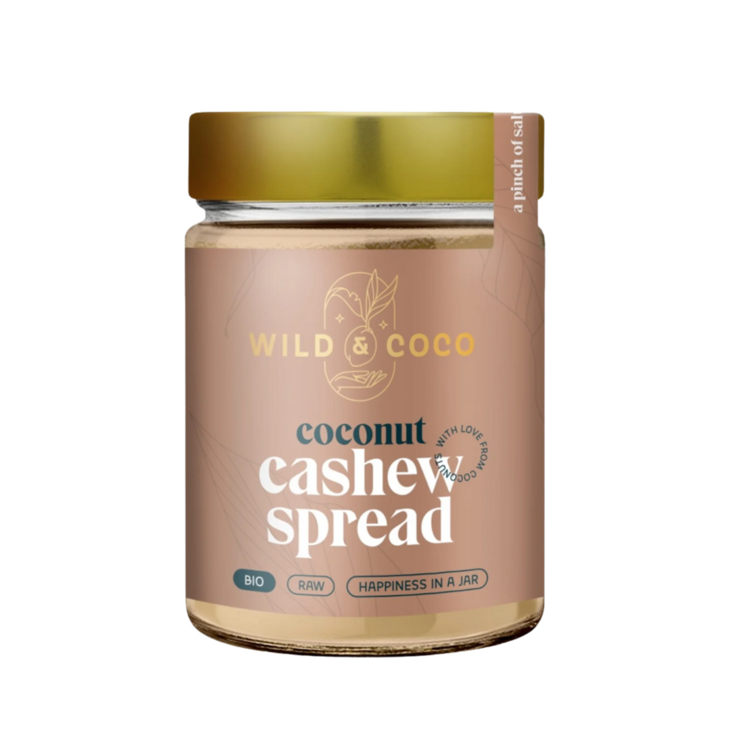 Organic Cashew & Coconut Spread – Organic, Raw & Additive-Free | 10.6oz / 300g