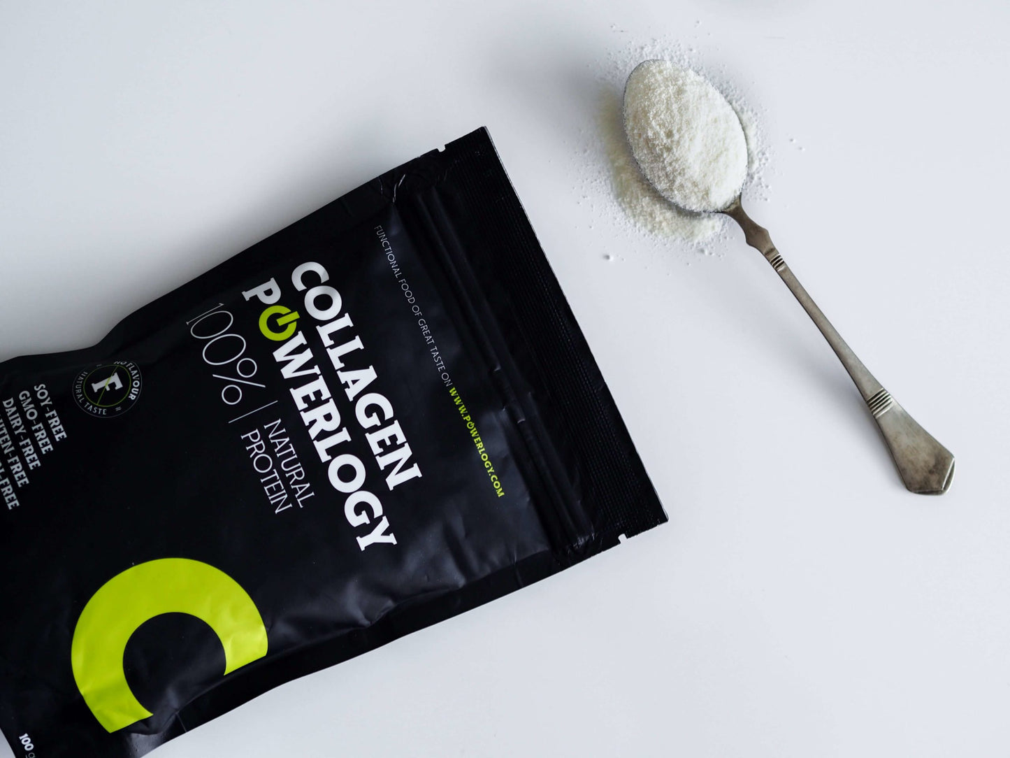 Powerlogy Natural Collagen – Pure, Grass-Fed & Hydrolyzed | 10.6oz / 300g