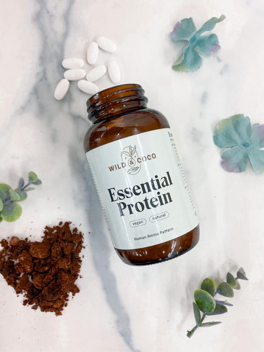 Wild & Coco Essential Protein – 180 Tablets