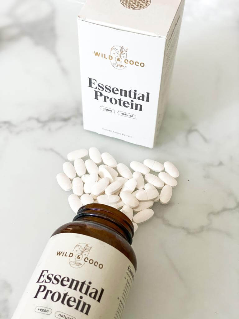 Wild & Coco Essential Protein – 180 Tablets