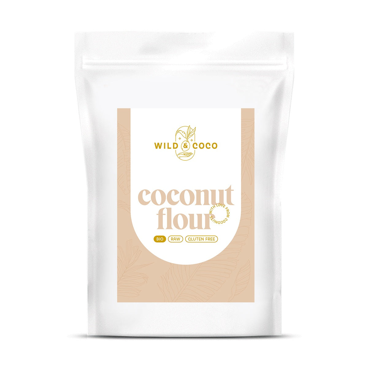 Organic Coconut Flour – Gluten-Free, High-Fiber & Raw | 10.6oz / 300g