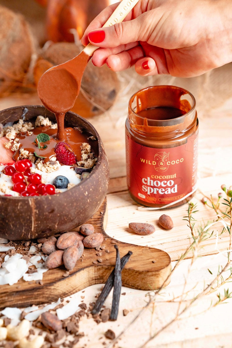 Organic Chocolate Coconut Spread – Bio, Raw & Vegan | 10.6oz / 300g