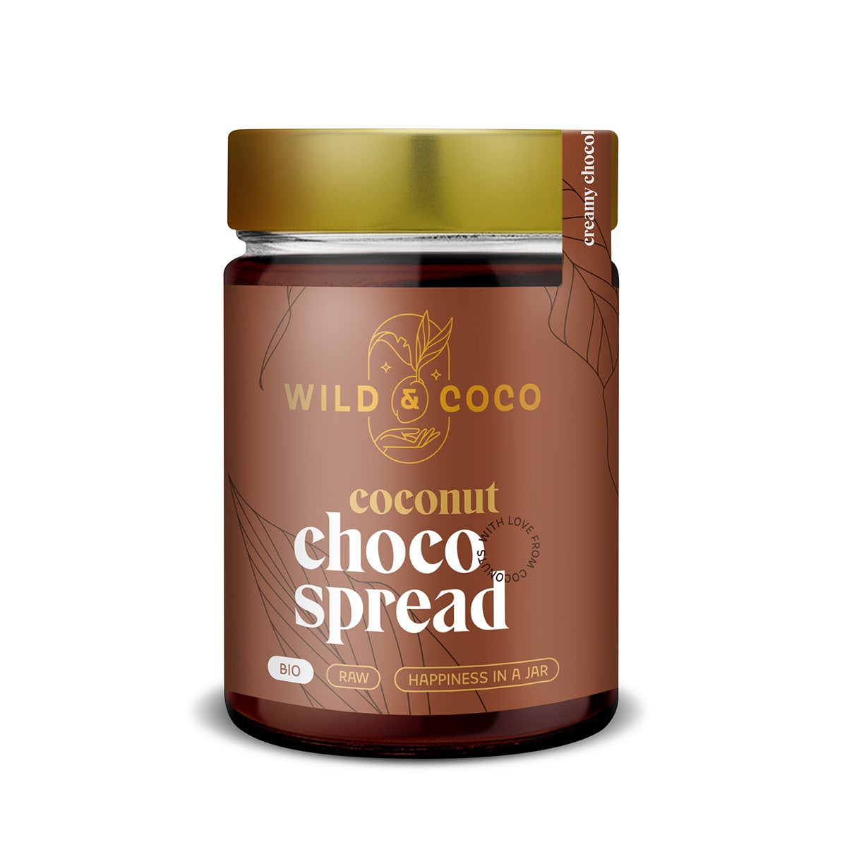 Organic Chocolate Coconut Spread – Bio, Raw & Vegan | 10.6oz / 300g