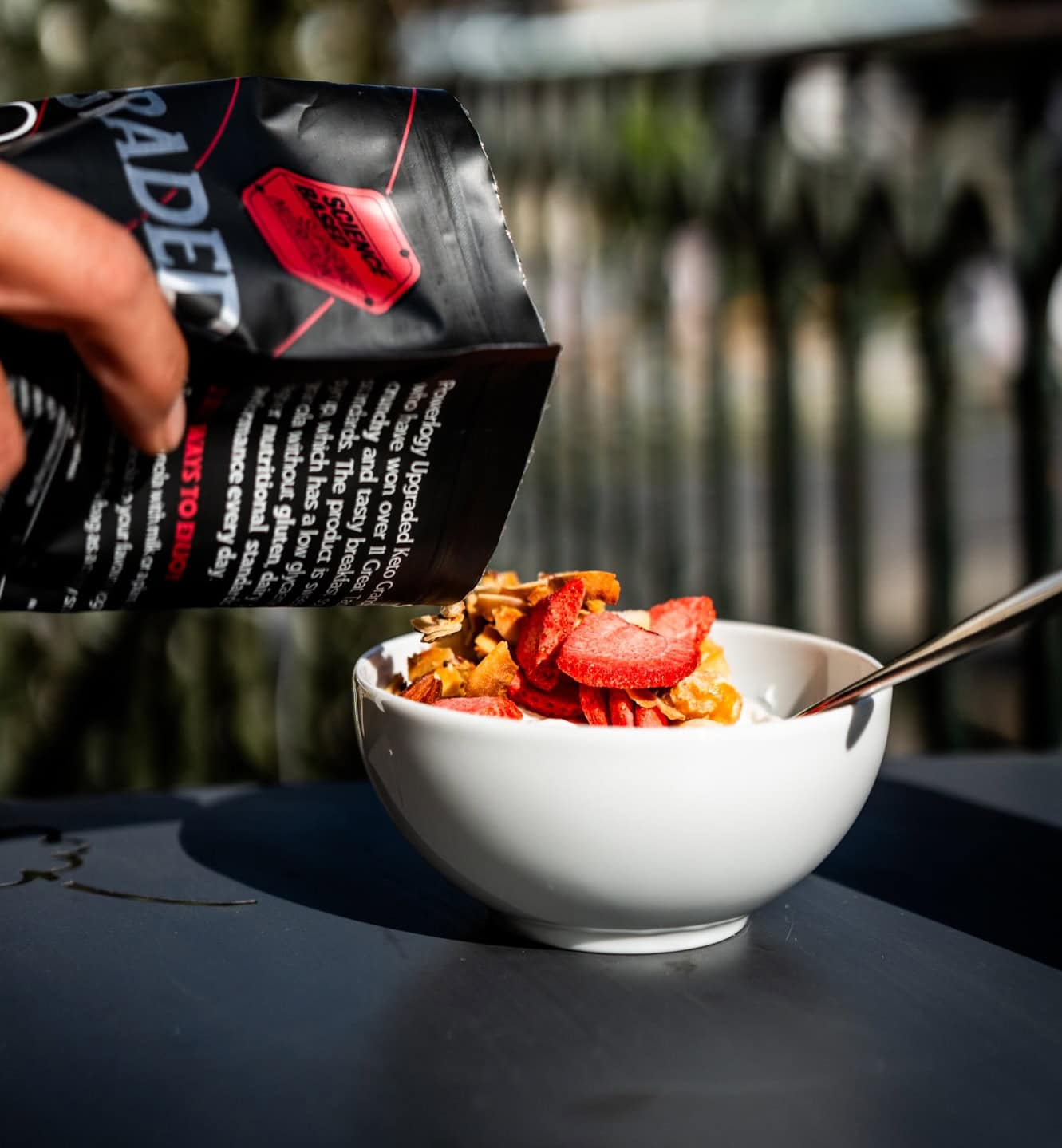Powerlogy Upgraded Keto Granola – 100% Natural, Grain-Free & Sugar-Free | 12.35oz / 350g