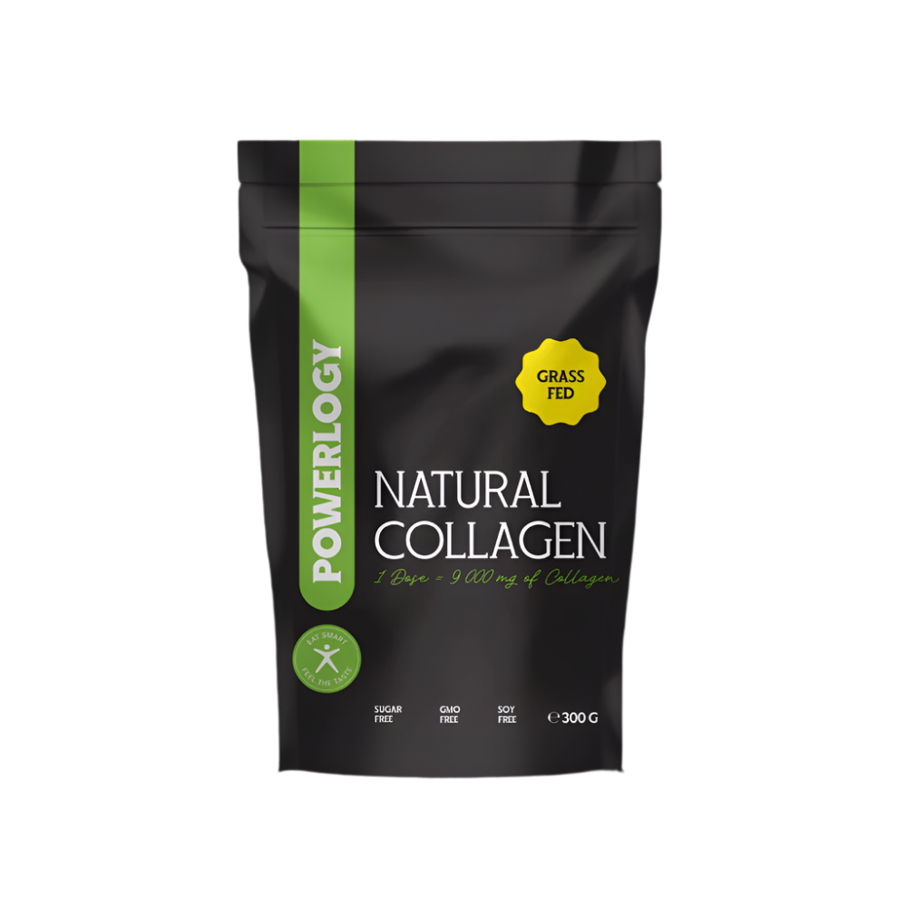 Powerlogy Natural Collagen – Pure, Grass-Fed & Hydrolyzed | 10.6oz / 300g