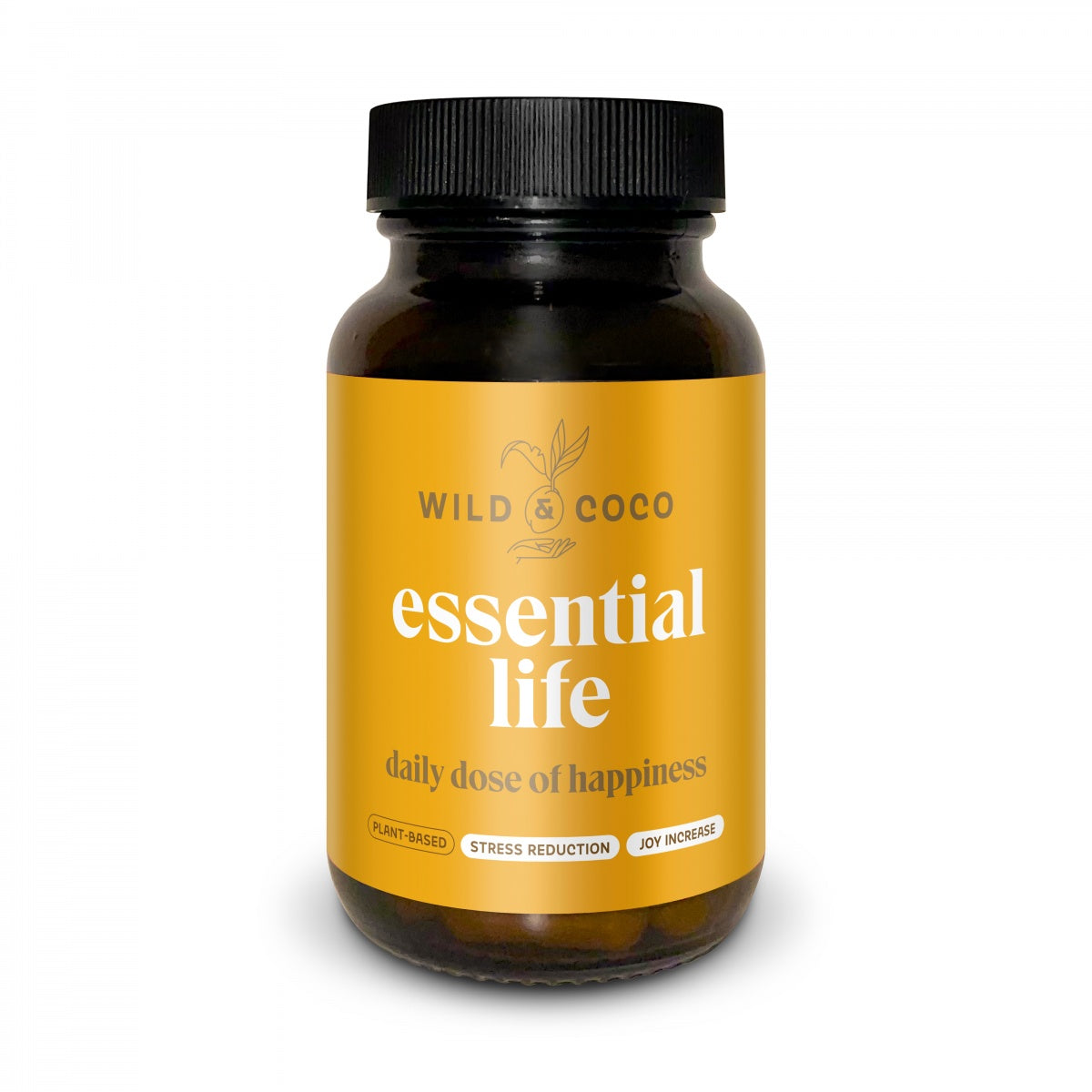 Essential Life – Mood & Stress Support | 60 Plant-Based Capsules