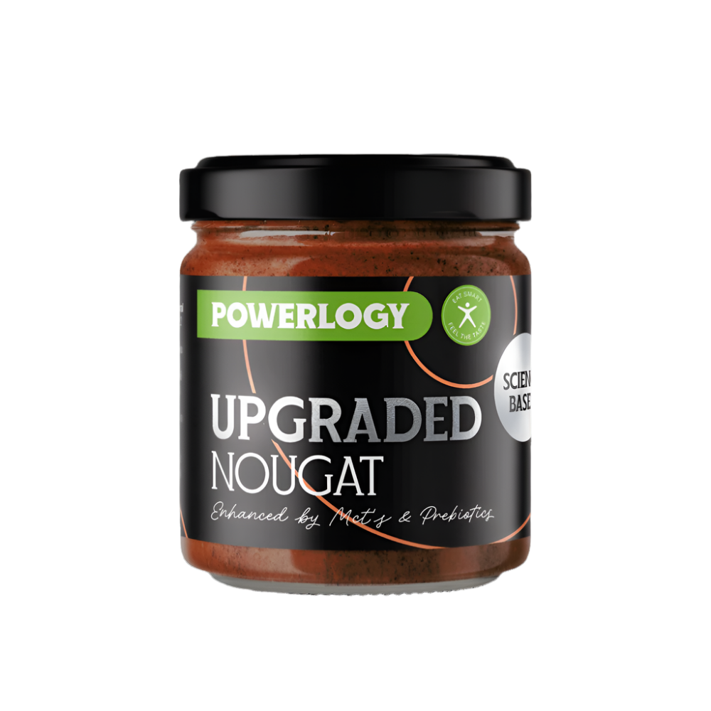 Powerlogy Upgraded Nougat Cream - Sugar-free, nutrient-rich & delicious | 11.64 oz / 330 g