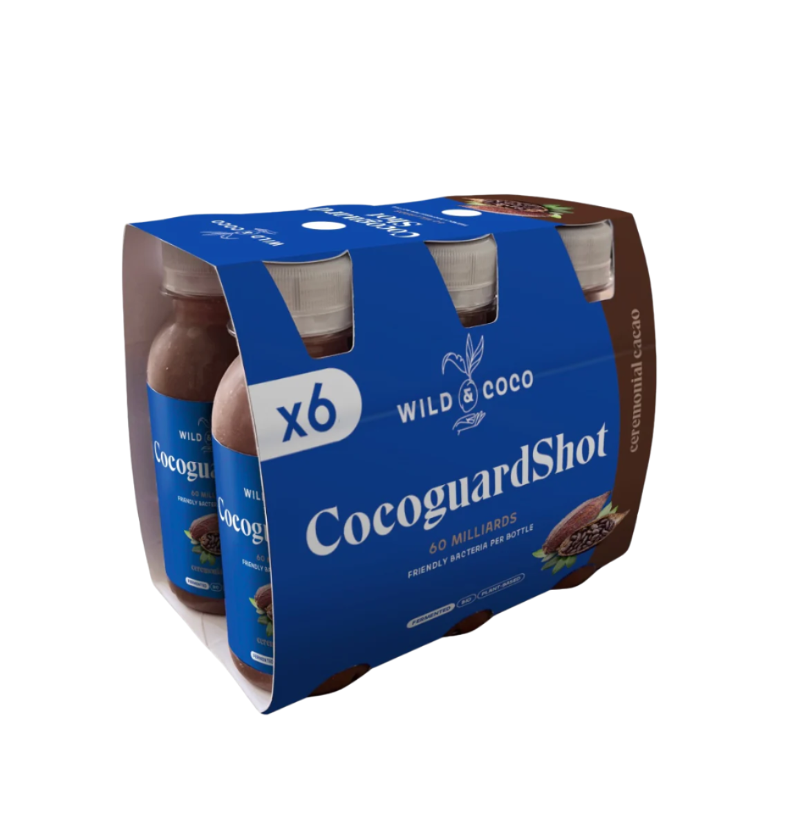 Organic Cocoguard Shot  – Probiotic Fermented Coconut Drink  | 12x4 fl oz / 12x120 ml