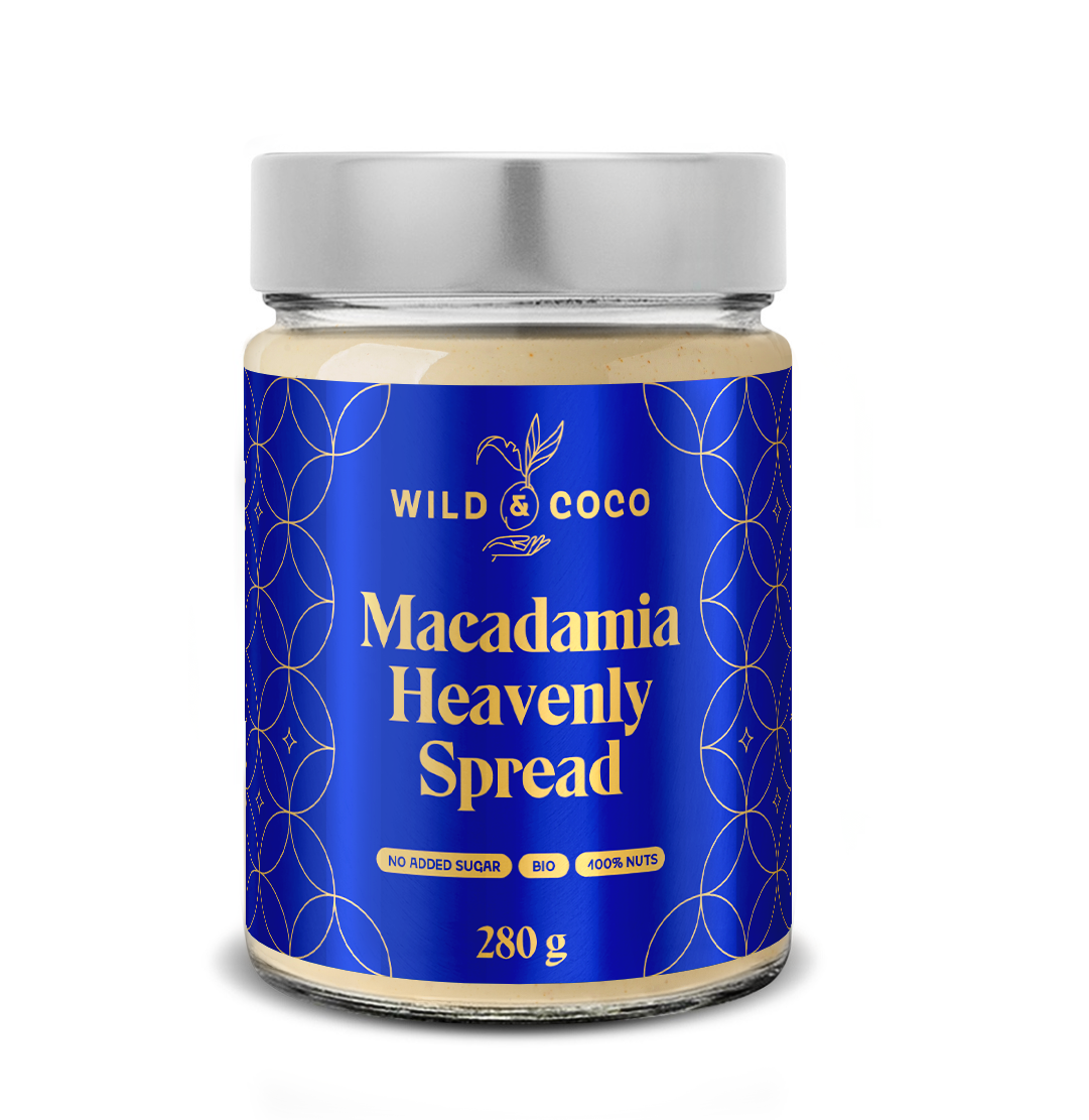 Macadamia Heavenly Spread – 100% Organic Macadamia Nuts | 9.9oz / 280g