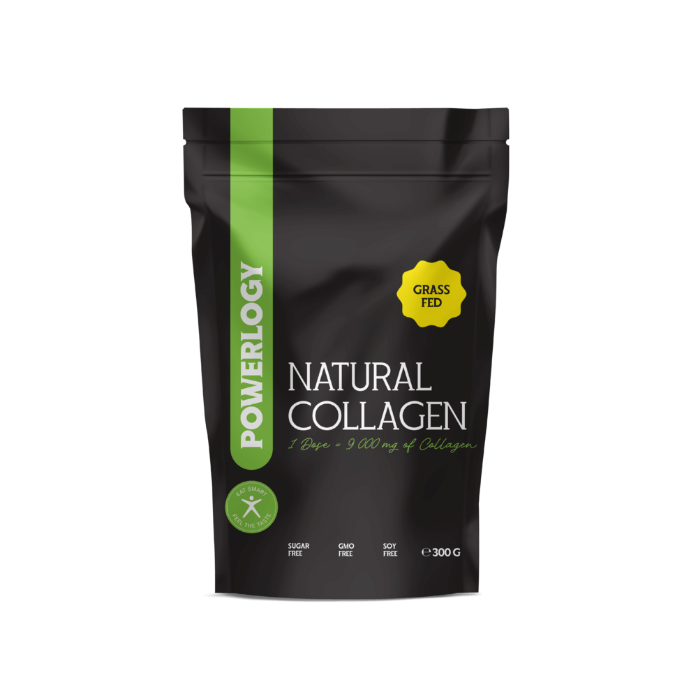 Powerlogy Natural Collagen 3-Pack – Pure, Grass-Fed & Hydrolyzed | 3x10.6oz / 3x300g