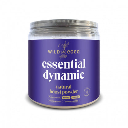 Wild & Coco Essential Dynamic Powder | Natural Energy Booster | 320g