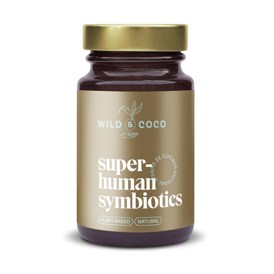 Superhuman Symbiotics – Advanced Probiotic & Prebiotic Blend | 30 Capsules