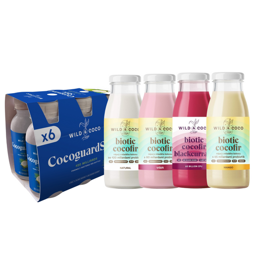 Ultimate Coconut Probiotic Bundle – Biotic Cocofir & Cocoguard Shots | 10-Pack